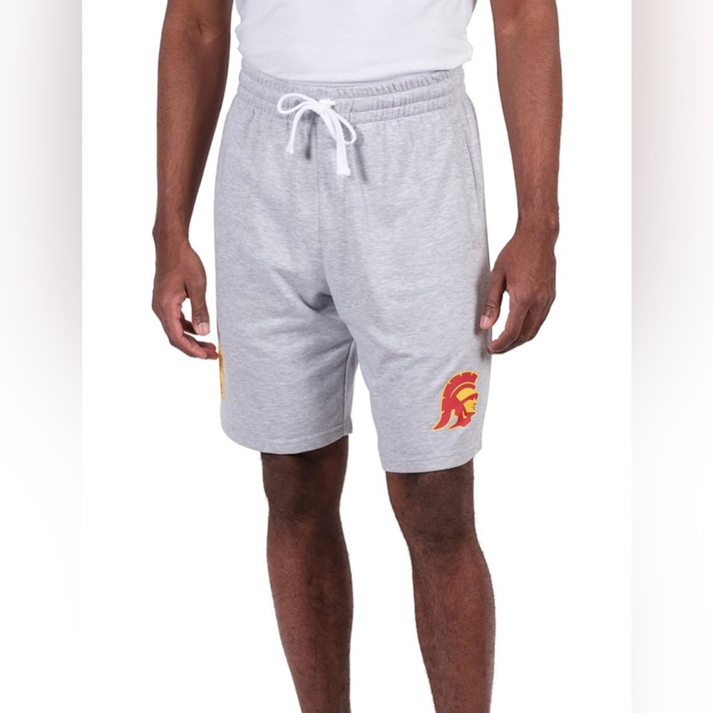 USC a Game NCAA Men's Super-Soft‎ French Terry Basketball Shorts